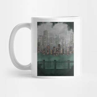 landscape city view Mug